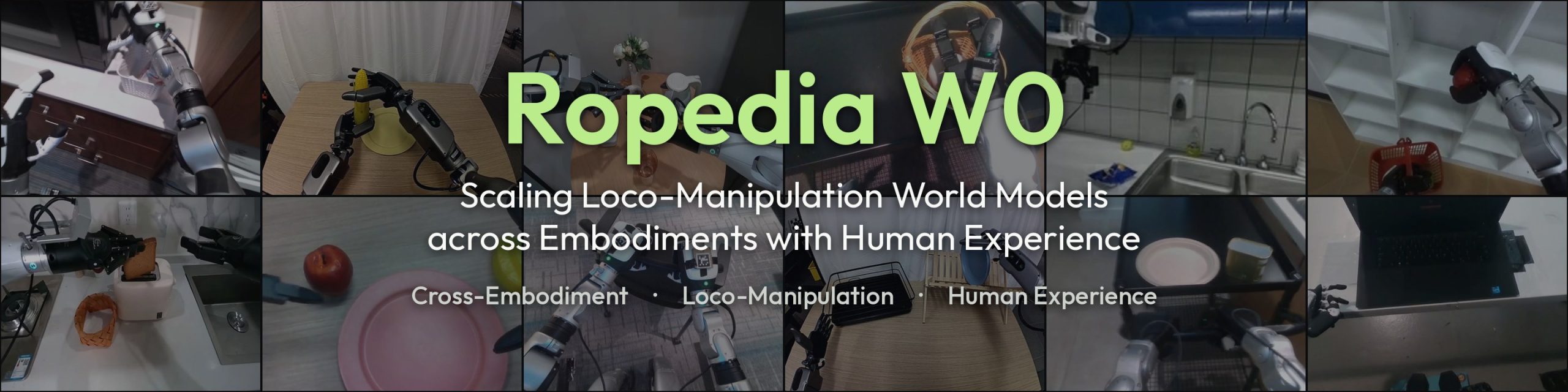 Singapore's Ropedia releases Ropedia W0 cross-embodiment world model with NTU, Duke, UCSD and Tsinghua - RobotHOT